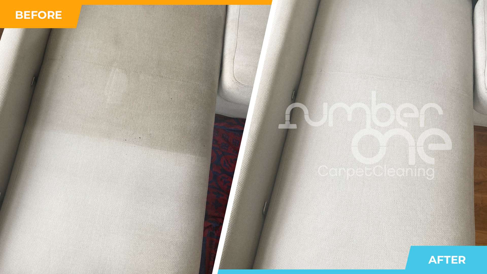 upholstery cleaning ealing before and after